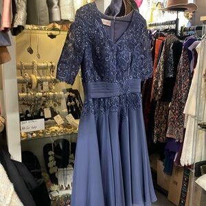 Jj’s House blue cocktail dress sz 10